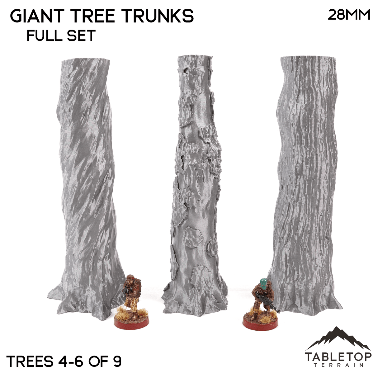 Giant Tree Trunks - Star Wars Legion Terrain