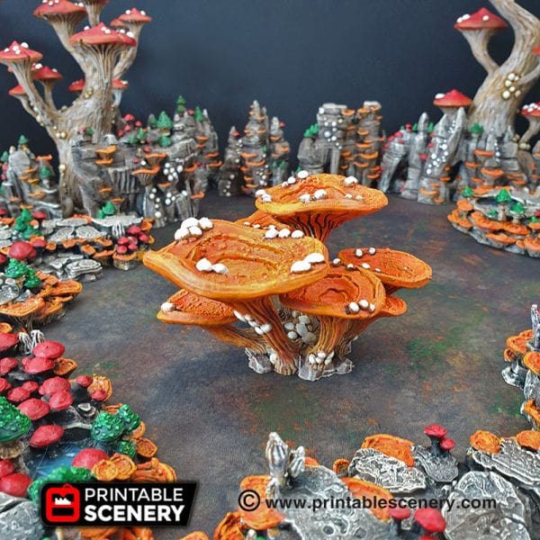 Lantern Clusters - Fantasy Scatter Terrain / Trees