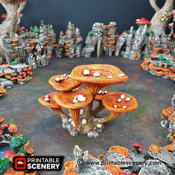 Lantern Clusters - Fantasy Scatter Terrain / Trees