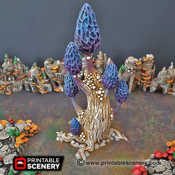 Mesmerizing Morels - Fantasy Scatter Terrain / Trees