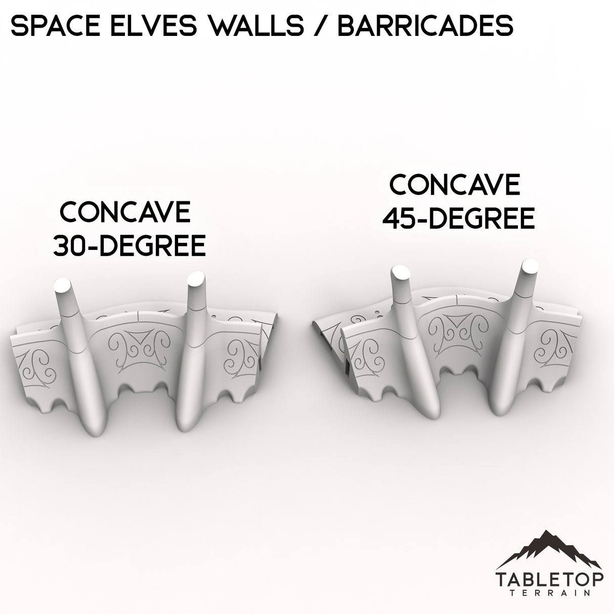 Space Elves Walls / Barricades