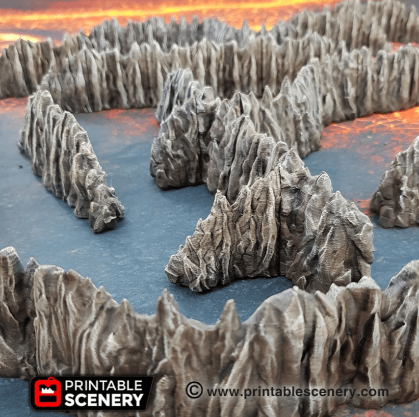 Dark Caverns - Fantasy Scatter Terrain