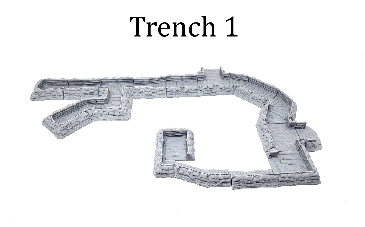 Infantry Trenches - WWII Terrain