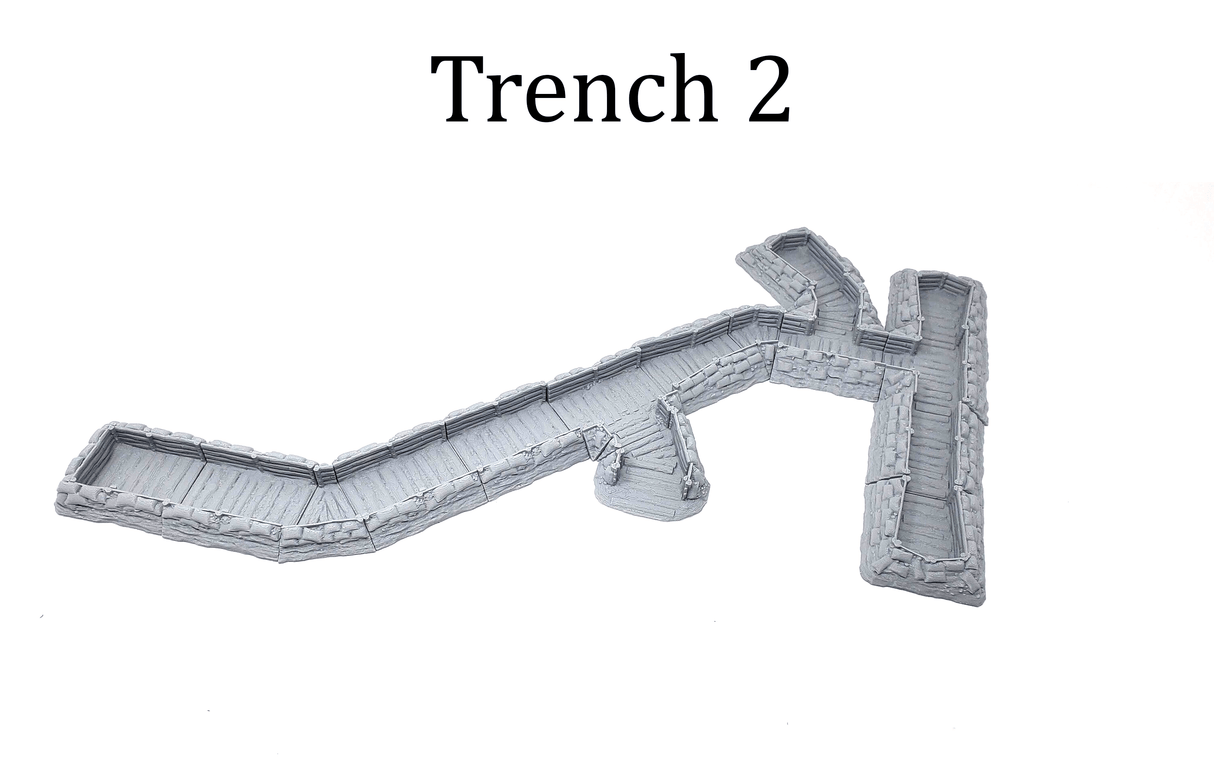 Infantry Trenches - WWII Terrain