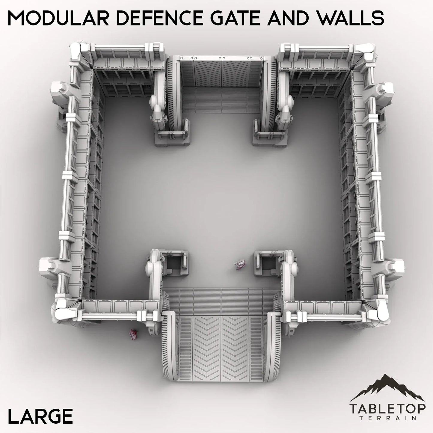 Modular Defense Gate and Walls