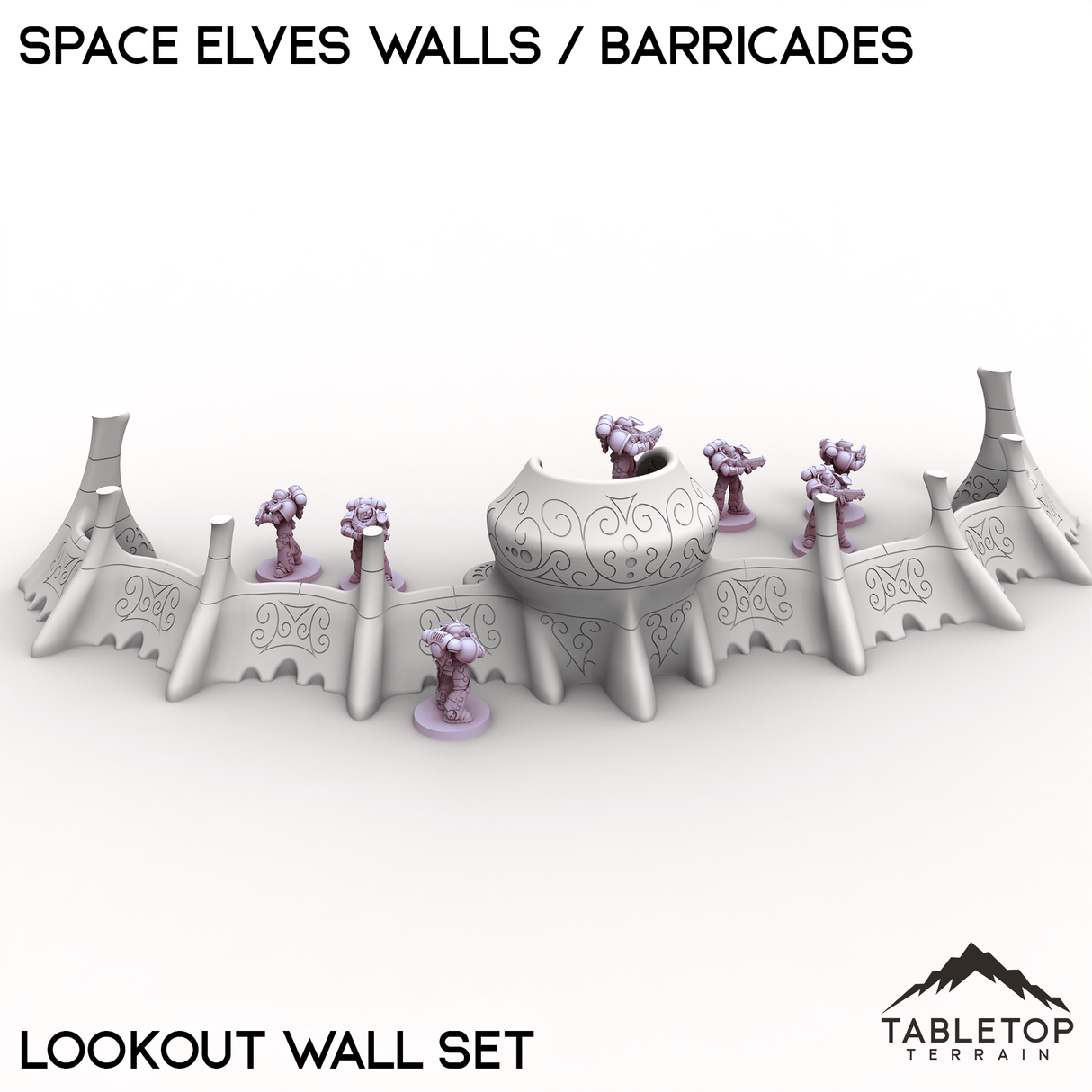 Space Elves Walls / Barricades