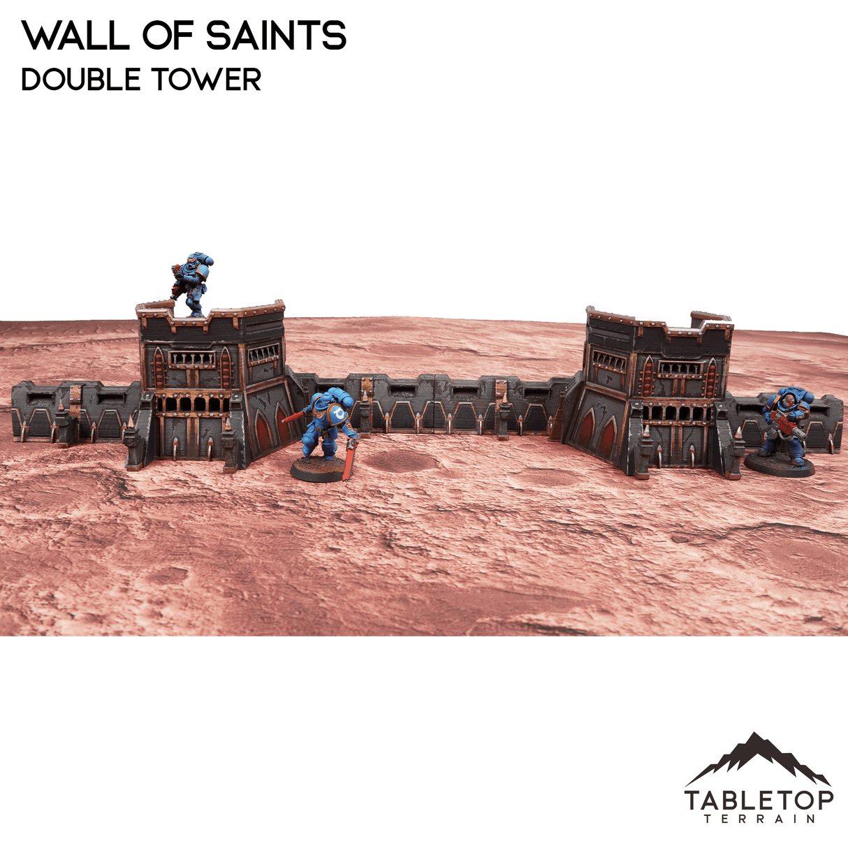 Wall of Saints Double Tower