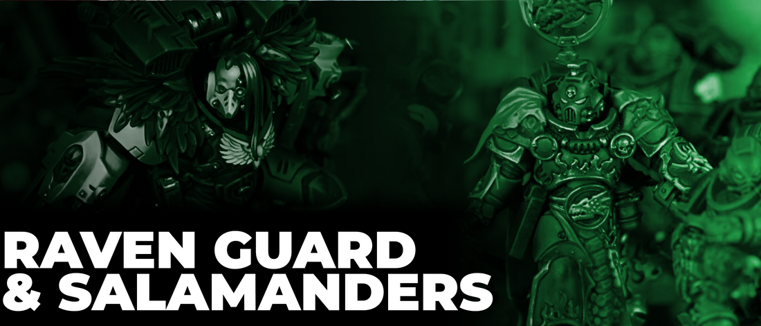 Salamanders Turn Up the Heat as Raven Guard Get Even Harder to Pin Down