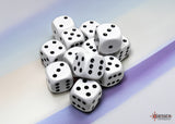 Opaque White/Black D6 16mm