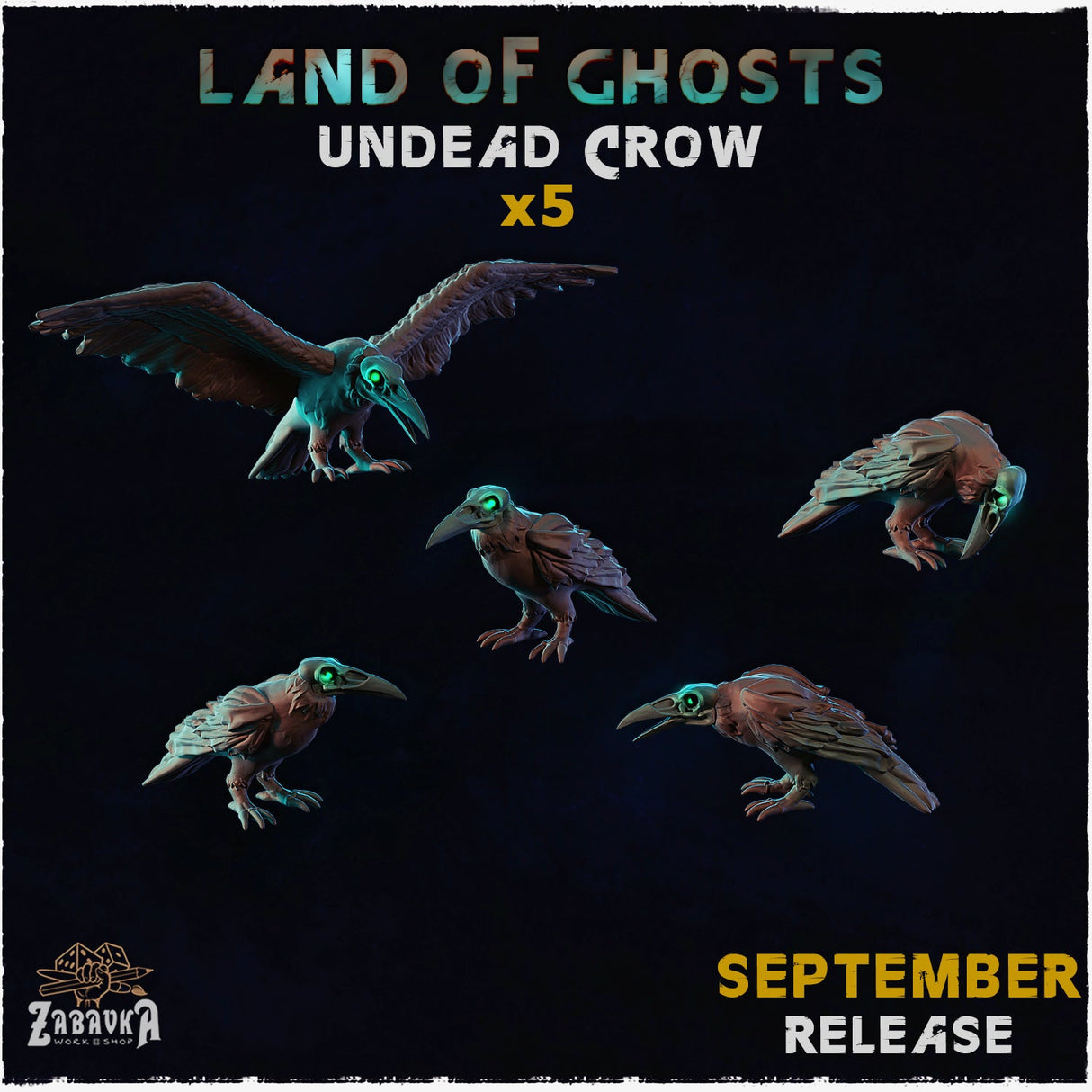 Land of Ghosts - Skulls and Crows