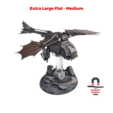 1 Set Extra Large Flat Magnetic Flight Stand