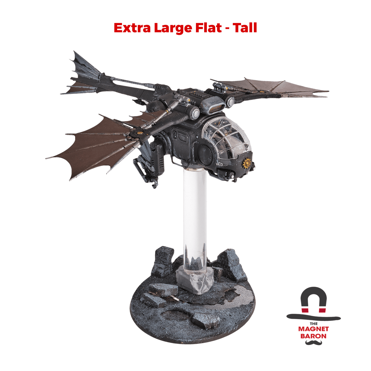 1 Set Extra Large Flat Magnetic Flight Stand