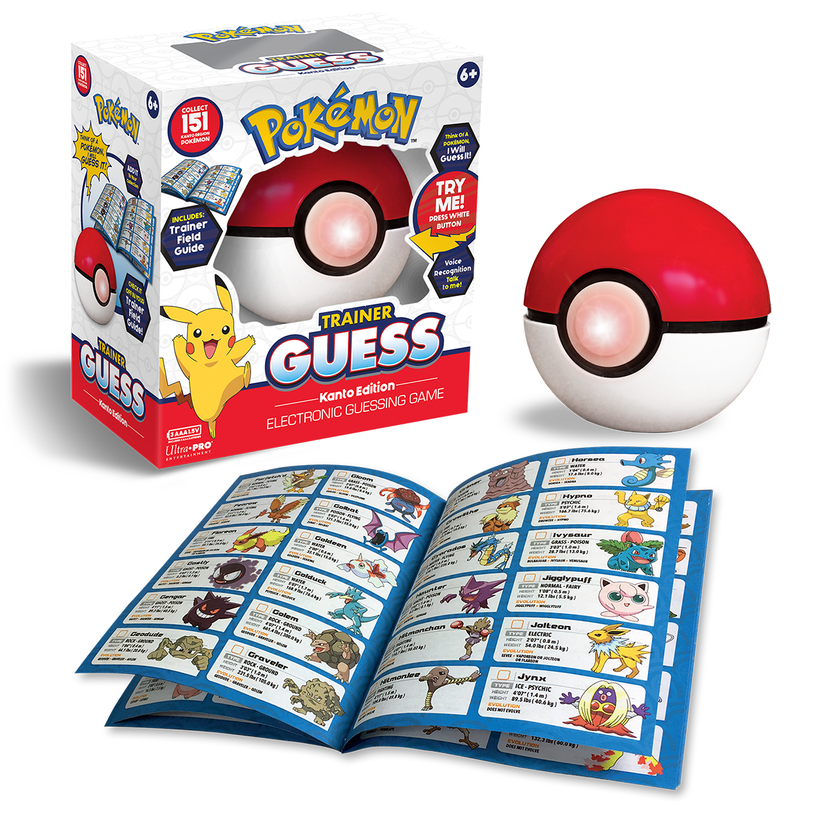 Pokémon Trainer Guess Kanto: An Electronic Game for Ages 6 and up