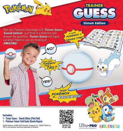 Pokémon Trainer Guess Sinnoh Edition