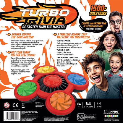 Turbo Trivia Electronic Family Quiz Game