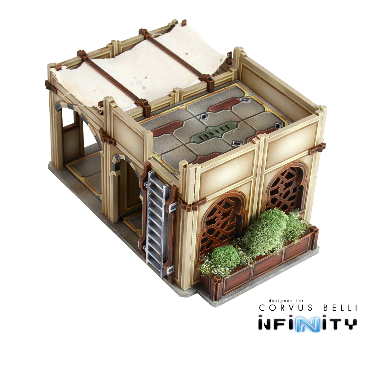 Alcazaba Utility Buildings — Bare MDF