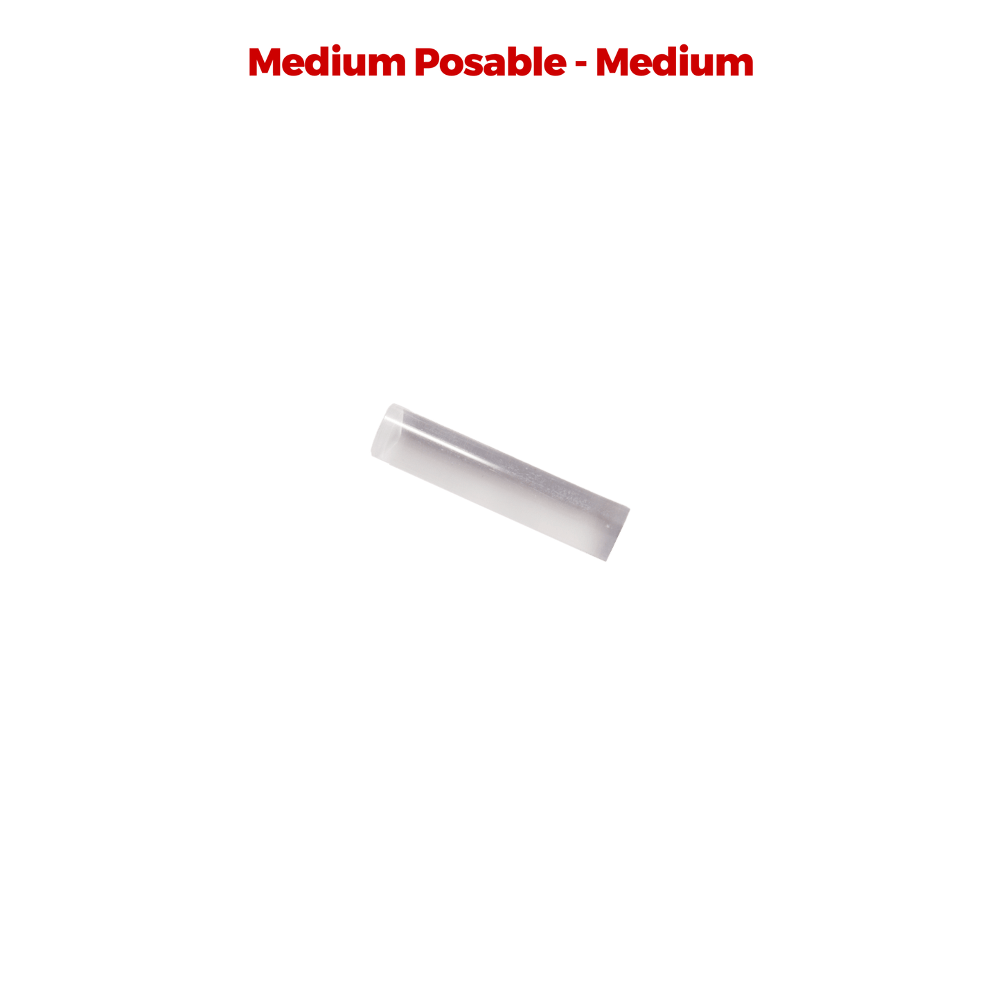 10mm (Approximately 3/8") Medium Posable Acrylic