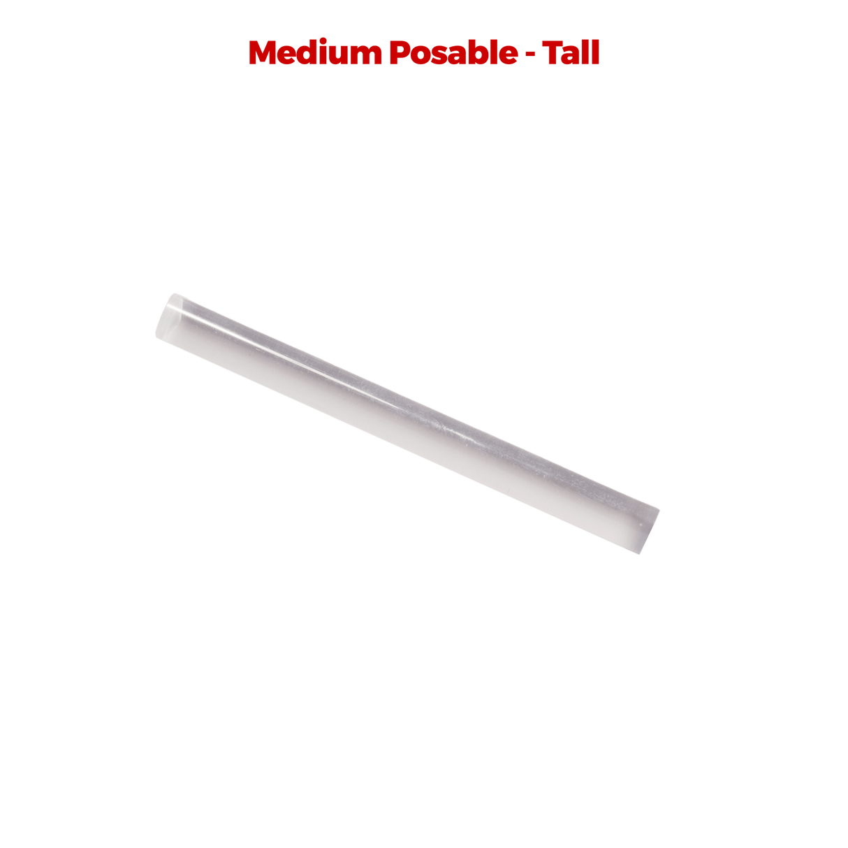 10mm (Approximately 3/8") Medium Posable Acrylic