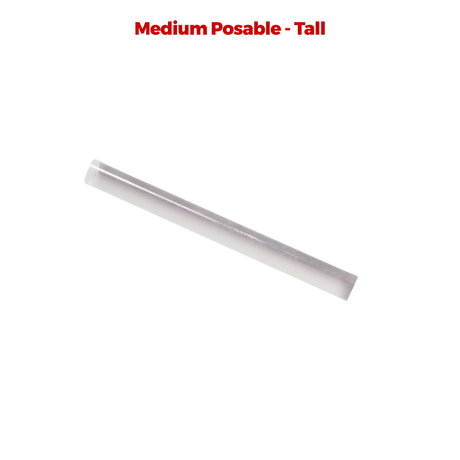 10mm (Approximately 3/8") Medium Posable Acrylic