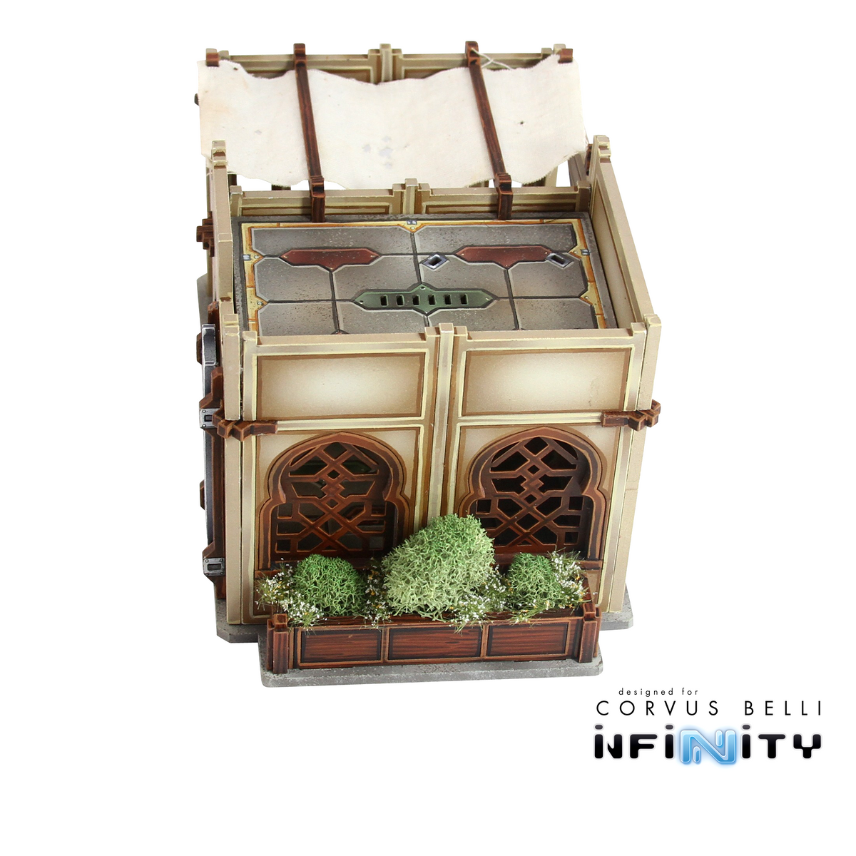 Alcazaba Utility Buildings — Bare MDF
