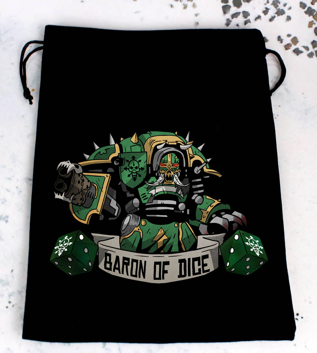 Premium Black Dice Bags