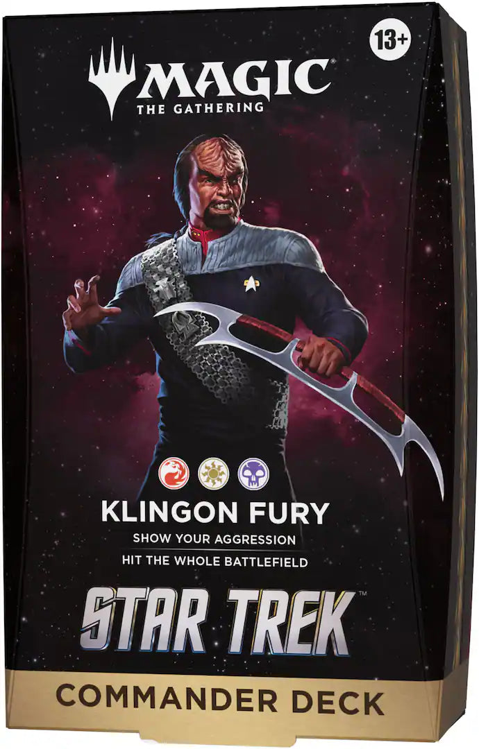 Star Trek - Klingon Fury - Commander Deck