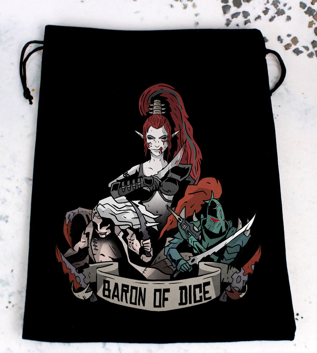 Premium Black Dice Bags