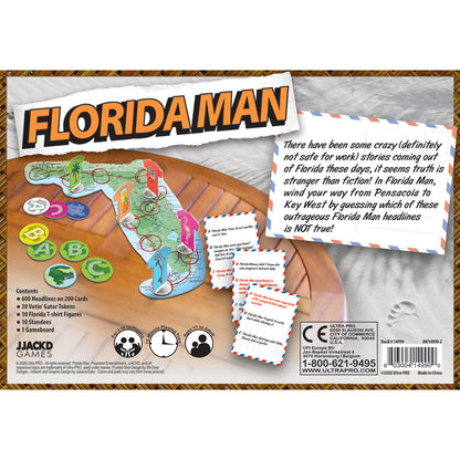 Florida Man: Spot the Fake News Party Game