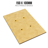150 x 100mm Rectangle Bases