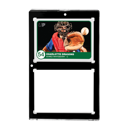 35PT 2-Card Black Border UV ONE-TOUCH® Magnetic Holder