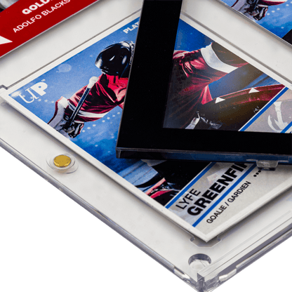 35PT 6-Card Black Border UV ONE-TOUCH® Magnetic Holder