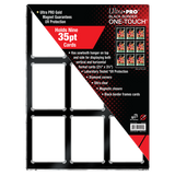 35PT 9-Card Black Border UV ONE-TOUCH® Magnetic Holder