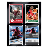 35PT 4-Card Black Border UV ONE-TOUCH® Magnetic Holder