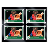 35PT 4-Card Black Border UV ONE-TOUCH® Magnetic Holder