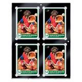 130PT 4-Card Black Border UV ONE-TOUCH® Magnetic Holder