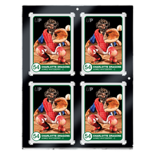 130PT 4-Card Black Border UV ONE-TOUCH® Magnetic Holder