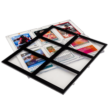 35PT 6-Card Black Border UV ONE-TOUCH® Magnetic Holder