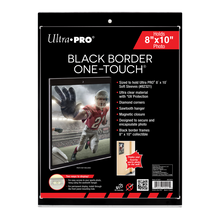 8" x 10" Black Border UV ONE-TOUCH® Magnetic Holder