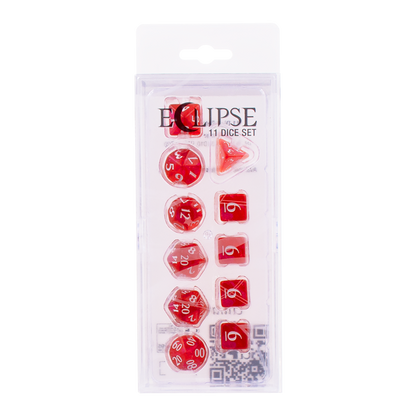 ECLIPSE® Acrylic RPG Dice Set (11ct)