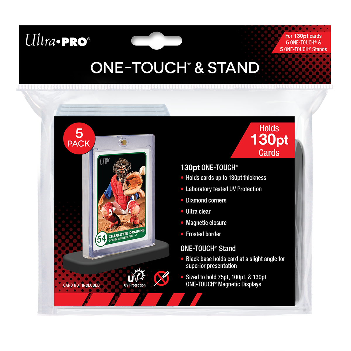 130PT ONE-TOUCH® & Stands (5ct)