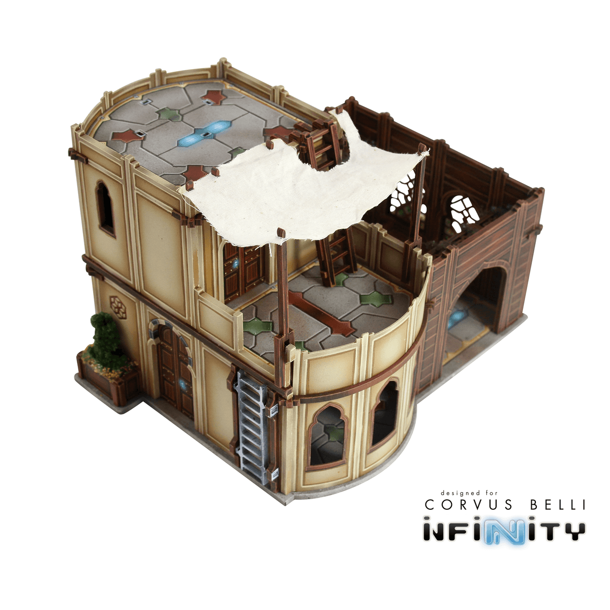 Alcazaba Residential Building— Bare MDF