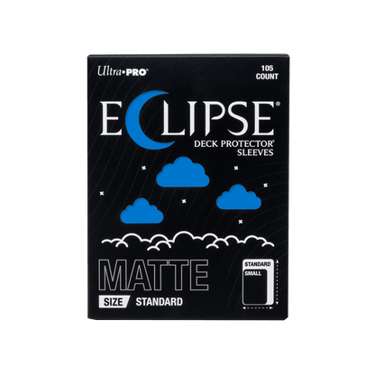 ECLIPSE® Matte Standard DECK PROTECTOR® Sleeves: Pacific Blue - 105ct