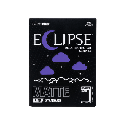 ECLIPSE® Matte Standard DECK PROTECTOR® Sleeves: Royal Purple - 105ct