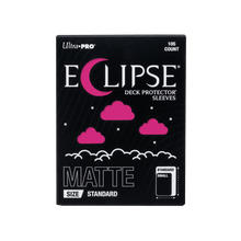 ECLIPSE® Matte Standard DECK PROTECTOR® Sleeves: Hot Pink - 105ct