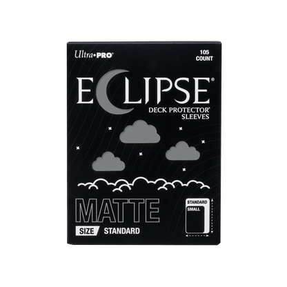 ECLIPSE® Matte Standard DECK PROTECTOR® Sleeves: Smoke Grey - 105ct