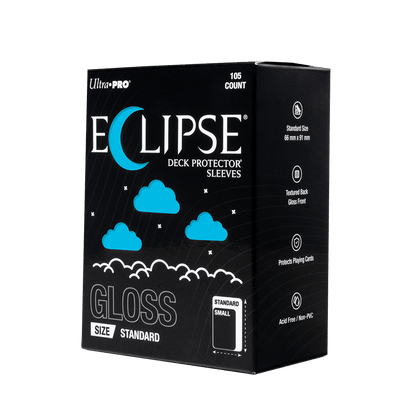 ECLIPSE® Gloss Standard DECK PROTECTOR® Sleeves: Sky Blue - 105ct