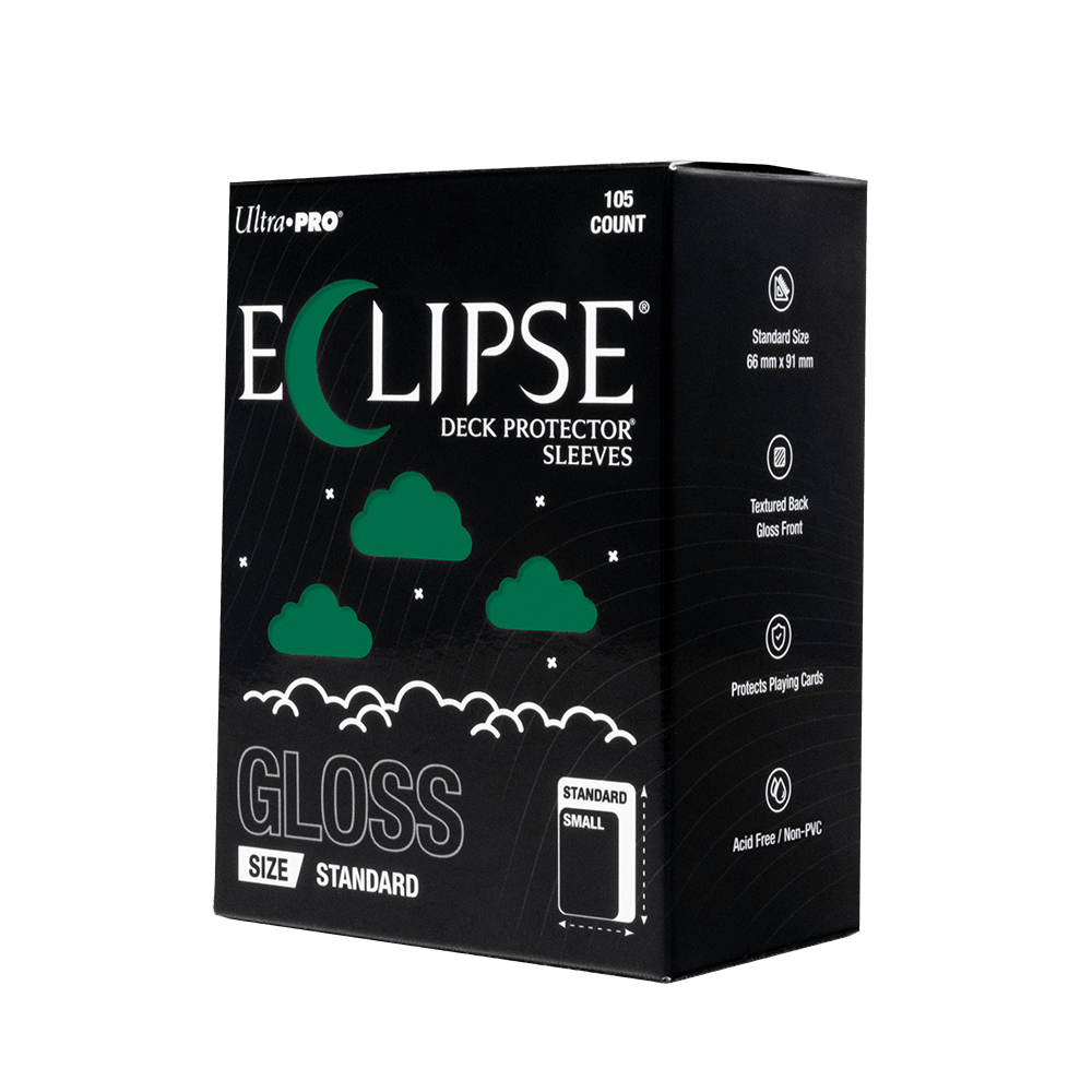 ECLIPSE® Gloss Standard DECK PROTECTOR® Sleeves: Forest Green - 105ct