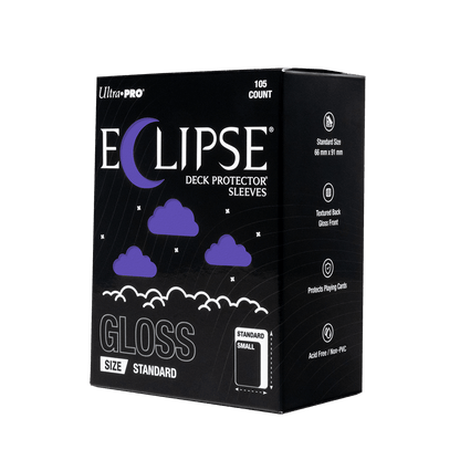 ECLIPSE® Gloss Standard DECK PROTECTOR® Sleeves: Royal Purple - 105ct