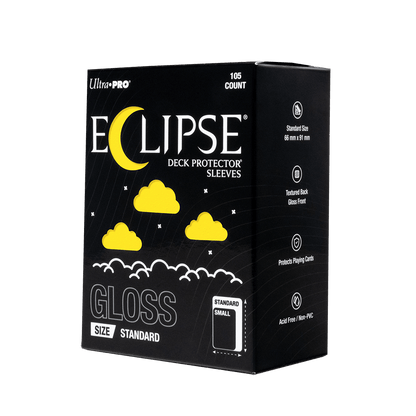 ECLIPSE® Gloss Standard DECK PROTECTOR® Sleeves: Lemon Yellow - 105ct