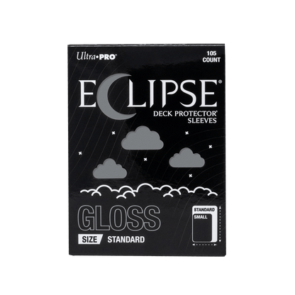 ECLIPSE® Gloss Standard DECK PROTECTOR® Sleeves: Smoke Grey - 105ct